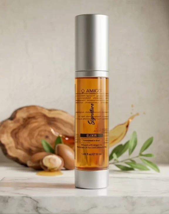 Unlock the secret to salon- quality shine and silky-smooth hair every single day. This premium elixir, meticulously formulated in Brazil, acts as the finishing touch to your hair care routine, providing essential nourishment and protection for manageable, radiant locks.