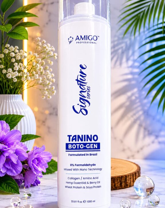 A professional smoothing and reconstruction treatment formulated in Brazil to help transform frizzy, dry, and unmanageable hair into softer, smoother, more disciplined strands. Infused with nano technology and a blend of restorative ingredients, this advanced formula supports hair renewal while helping improve manageability