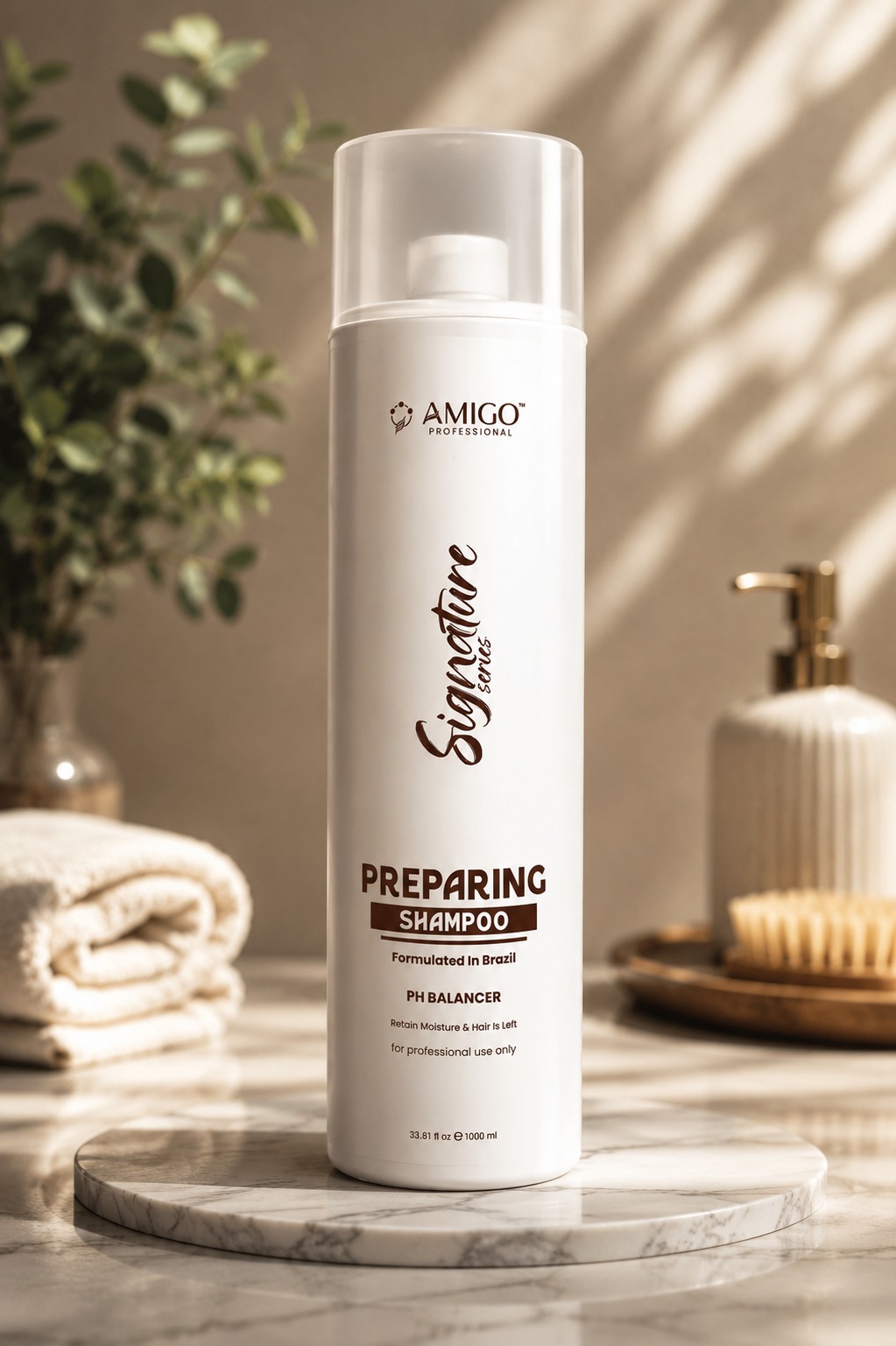 Preparing Shampoo